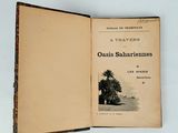 un livre ouvert sur lequel figure l'image d'un palmier
