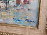 a picture of a painting on the wall of a room