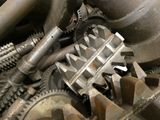 a close up of a bunch of gears on a table