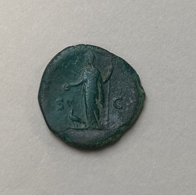 Rare Sesterce de MANLIA SCANTILLA ,Rome 193