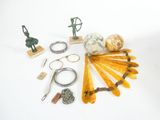 a lot of items that are sitting on a table
