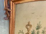 a picture of a painting on the wall of a house
