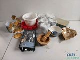 a lot of items that are sitting on the floor