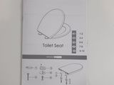 a picture of a toilet seat with instructions on it