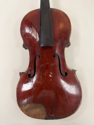 Violon Français fait par Justin DERAZEY portant la marque au…