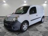 a picture of a white van parked in a garage