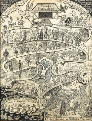 an old book with a drawing of a map of the world