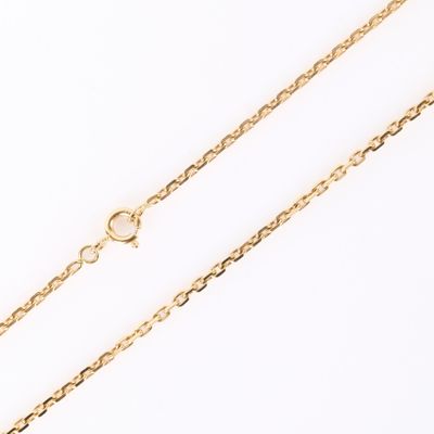 Chaîne en or (750‰) maille forçat. - Photo 1