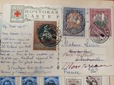 a picture of a book with a lot of stamps on it