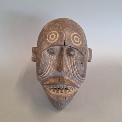 BURKINA FASO - MOSSI/GURUNSI - Masque anthropomorphe de fami…