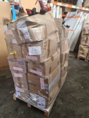 Palette de chaussures crème contemporaine mixte – Environ 18…