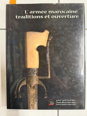 a book with a picture of a sword on it