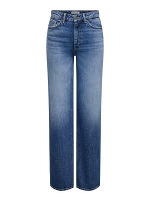 ONLY - Jean Wide Leg - Taille Haute W25 L32 - Denim Bleu Fon…