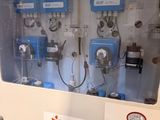 a machine that has a lot of controls on it