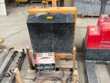 une palette sur laquelle se trouvent tout un tas d'outils