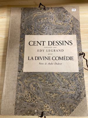 LEGRAND Edy. Cent dessins pour la Divine Comédie. Album de 99 planches - Photo 1