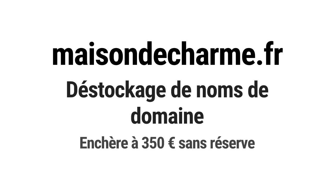 Destockage & Invendus