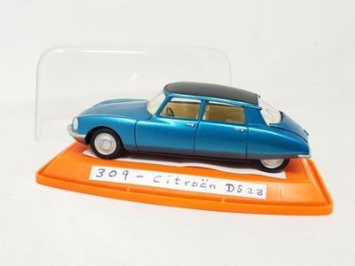 AUTO PILEN réf 309 Citroën DS23 bleu métallisé/toit noir mat…