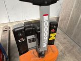 a forklift that is sitting on the ground