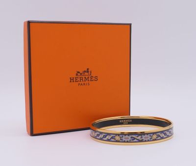 Hermès - Jonc - Plaqué Or - Motif Mosaïques - Austria + A - …