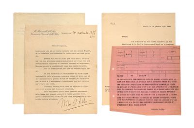 a close up of a piece of paper with a document on it