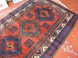 a rug on the floor that is being worked on
