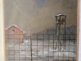 a picture of a painting on the wall of a house