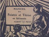 an old book with a picture of a man and a woman sitting on a bench