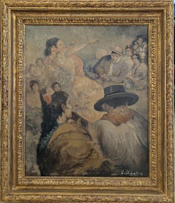 Ecole Espagnole du XXe siècle Danseuse espagnole