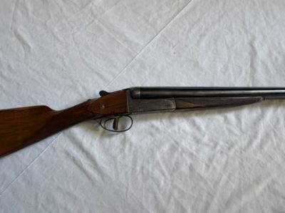 Fusil de chasse de Liège, à 2 canons juxtaposés, Cal 12, can…