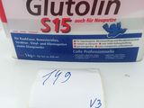 a box of glutolin on a table with a price tag