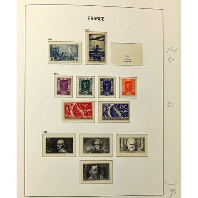 an image of a picture of a collection of postage stamps