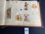 an open book with pictures of children on it