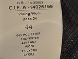 a receipt on the back of a bag that has a price tag on it