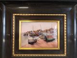 a picture of a painting hanging on a wall