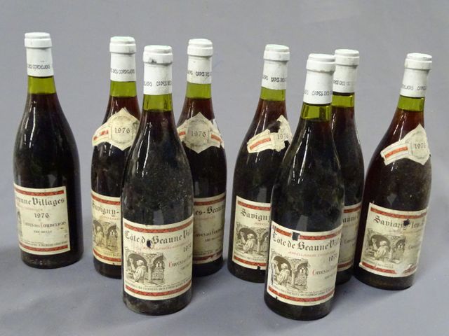 CAVE DES CORDELIERS XIIIème SIECLE, Côte de Beaune village, 8 bou...