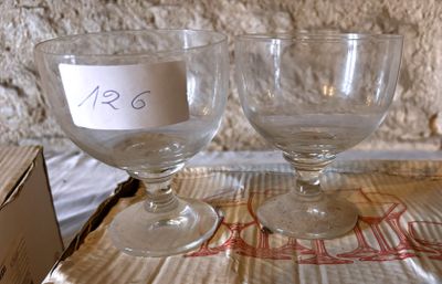 2 Cartons de 6 en cristal - Photo 1