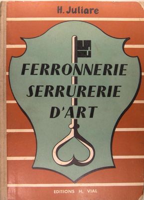 the front cover of a book with a picture of a knife hanging from a hook