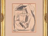 an image of a drawing of a man sitting in a chair