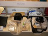 many items on the counter in the store