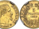 l'image d'une pièce d'or sur laquelle figure le visage d'une femme