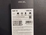 a close up of the back of a cell phone with a sticker on it