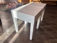 Petite table blanche en PVC, (photo 2)