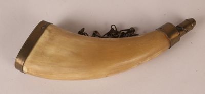 an image of a horn shaped object on a white surface