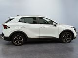 the rear end of a white suv parked in a showroom