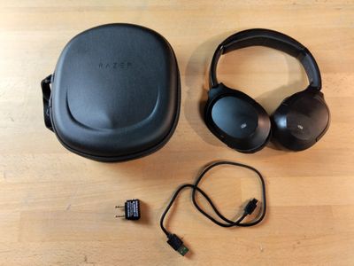 Casque gaming Razer. La première photo est non contractuelle…