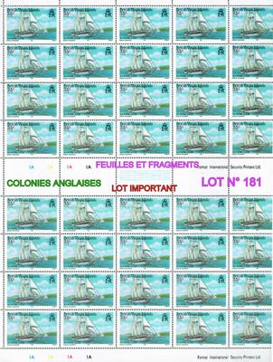 the stamps are all different colors and sizes of ships