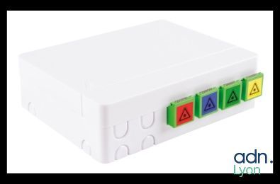 Lot de 2 kits de branchement pour la fibre optique (FTTH) - …