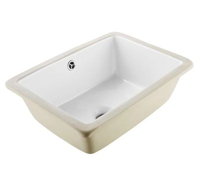 VEVOR Lavabo de salle de bain sous plan, 490x400x290 mm