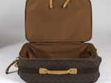 louis vuitton monogram canvas and leather suitcase
